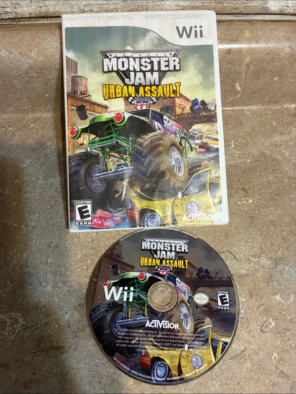 Wii Monster Jam: Urban Assault - Video Game (Green)